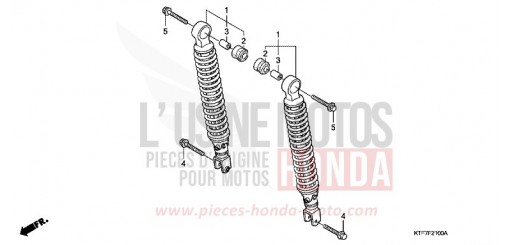 REAR CUSHION SH1507 de 2007